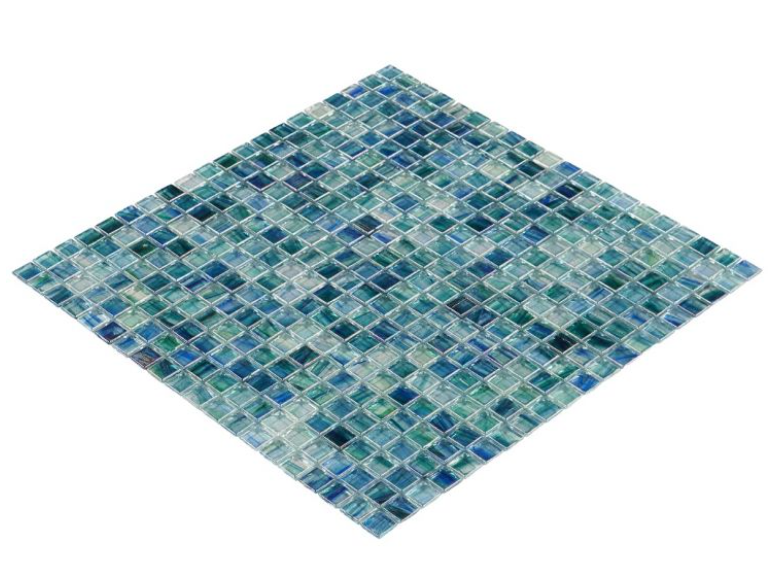 Azulejos de vidrio de mosaico para embarcaciones de baño.