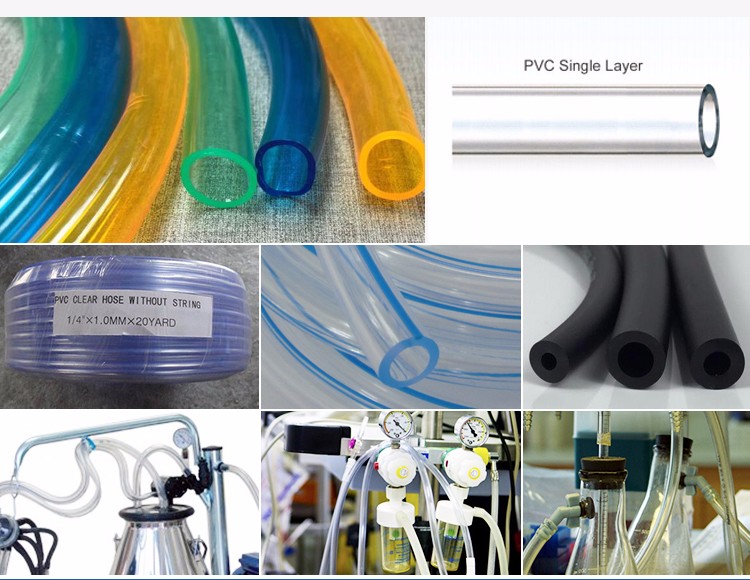 خرطوم شفاف PVC خرطوم واحد