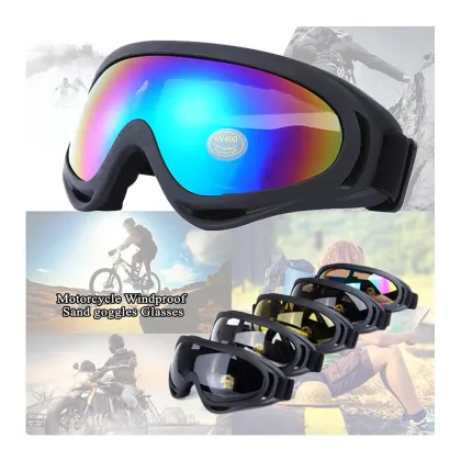 X400 Windproof Mirror Ski Goggle for Outdoor Sports and Riding