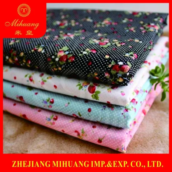 wholesaler poplin fabric printed 100%cotton 40x40 133x72 57/58'' 115gsm
