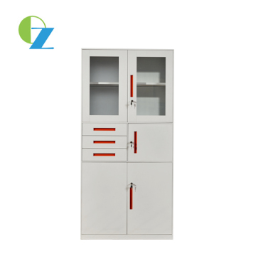 Easy Assemble-Designed steel cupboard with 3 drawers