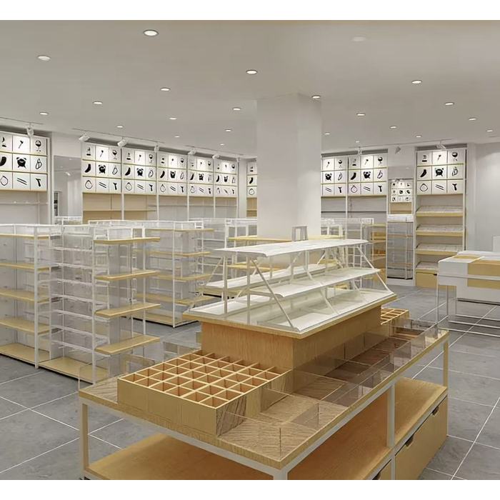 Cosmetics Display Rack for Convenience store