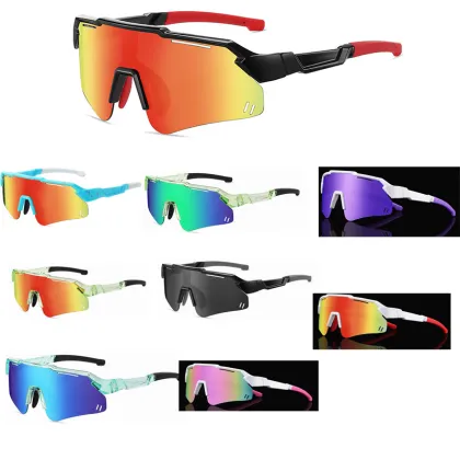 Children Bicycle Glasses UV400 Cycling Sun Glasses - Changeable Lens Windproof Kids Sports Sunglasses