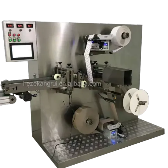 Automatic KC-FCP-I Capsicum Plaster Machine for Pain Relief