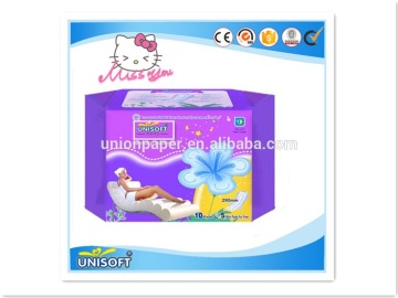 2016 feminine hygiene anion material safe sanitary napkins