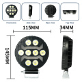 IP67 Waterproof Motorcycle Work Led Light with White Light Yellow