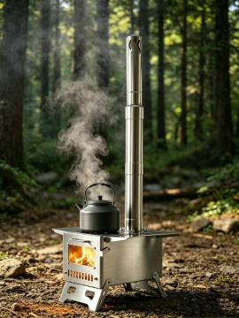 Eco-Friendly Tent Stove for Sustainable Outdoor Cooking