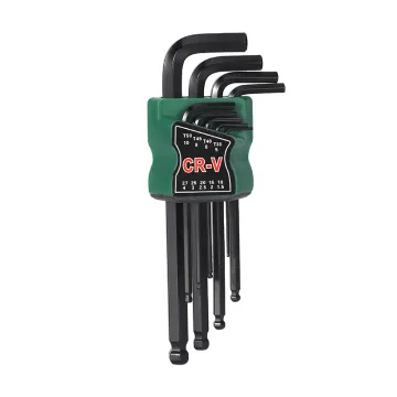 CR-V chrome vanadium steel High strength Allen wrench