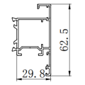 Moule d'extrusion de portes d'isolation de pause thermique