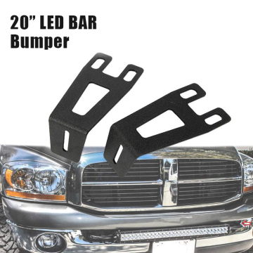 Dodge Ram 2003-2014 20 Inch LED Light Bar Bumper Mount Bracket