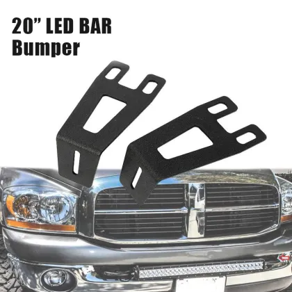 Dodge Ram 2003-2014 20 Inch LED Light Bar Bumper Mount Bracket