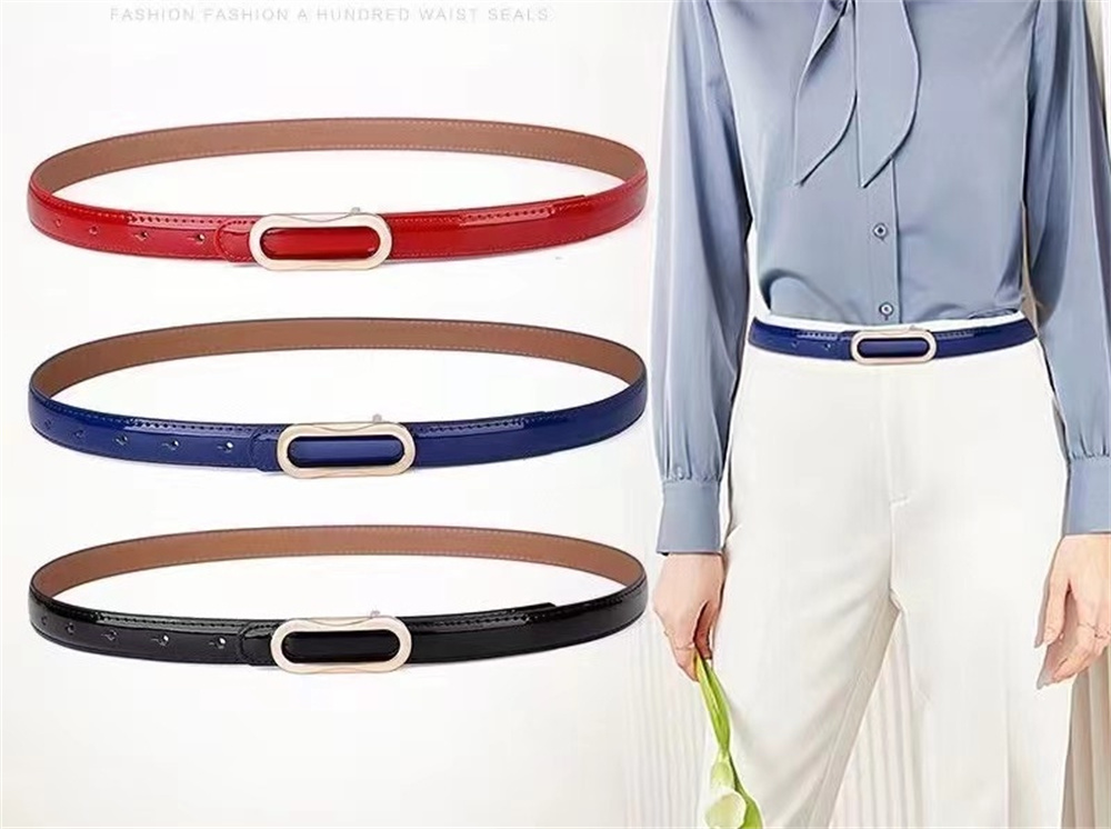 Elegant Simplicity Stylish Women S Leather Waist Belt