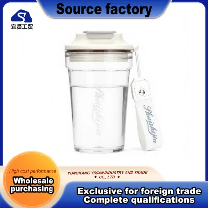 Octagonal Portable Plastic Drinking Tumbler