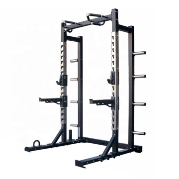 Barre de traction de rack de squat à cage électrique multiples