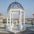 Saiz Besar Gazebo Marble Putih