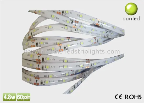 3528 4.8w White Flexible Led Strip Lights Waterproof