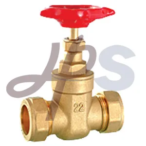 Compression gate valves