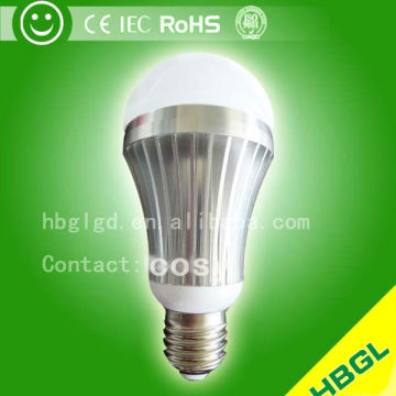 led bulb e27 illumination for cafeterias HIGH-LUX SMD 1W-18W Die-Cast Aluminum + PC