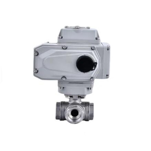 China Electric Actuated Flanged Floating/Trunnion Control Valve Supplier