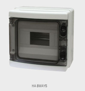 Ha Series Fireproof / Waterproof Electrical Distribution Box For Industrial , 5 Way - 24 Way