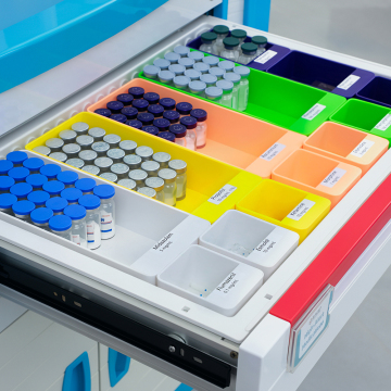 Medical Cart Organizer