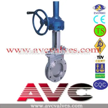 AVC Soft Seal Knife Gate Valve NBR,EPDM,VITON