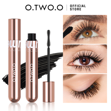 O.TWO.O Black Mascara: Waterproof, Long-Lasting 4D Thick Curling Eyelash Extension
