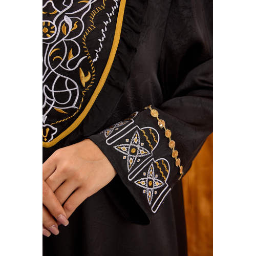 روفل دوزی طلای مشکی Abaya