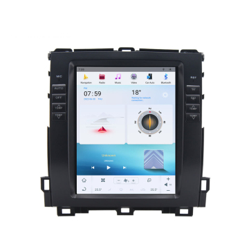 Player DVD Tesla Car da 10,4 pollici per Toyota Prado 120 2002-2009 GX470 - Tesla Vertical Touch Screen Schermata