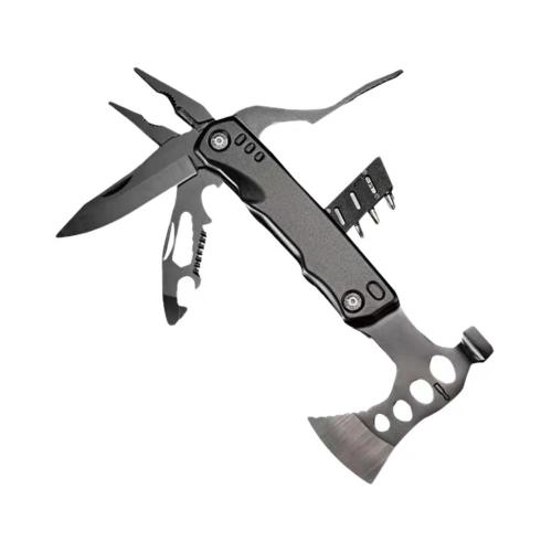 Outdoor-Multi-Tool-Kombination aus Edelstahl-Stahl-Axt