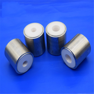 Refractory Zirconia Ceramic Piston Sleeve / Insulator Valve