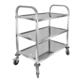 Stainless Steel 304 Three Layers Dining Trolley