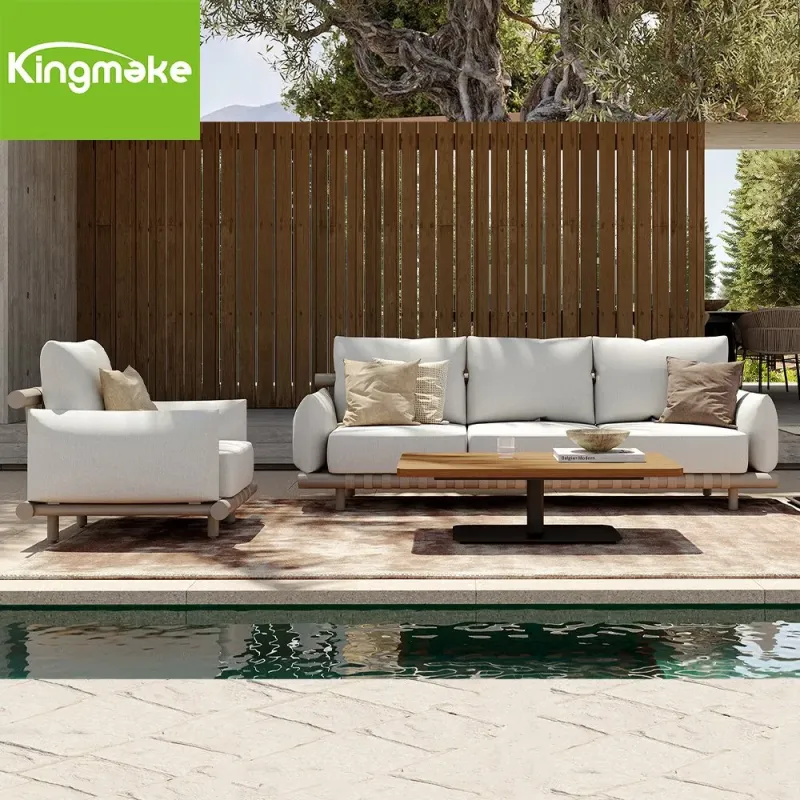 Modern Outdoor Aluminum Sofa Set