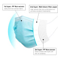 Disposable 3 Ply Non Woven Medical Mask