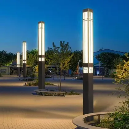 Waterproof high pole landscape light