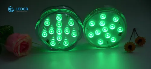 LEDER Black White Resin Filled LED Pool Light