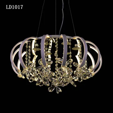 used hotel contemporary geometric chandeliers