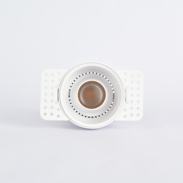 65mm 85mm LED Wall Washer Spotlight - Black White Smart Recessed Anti-glare Downlight Trimless