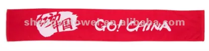 cotton printed sports face towel