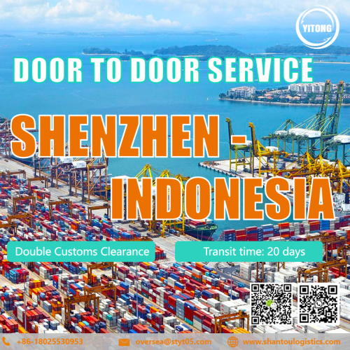 International Door to Door Freight Service from Shenzhen to Indonesia