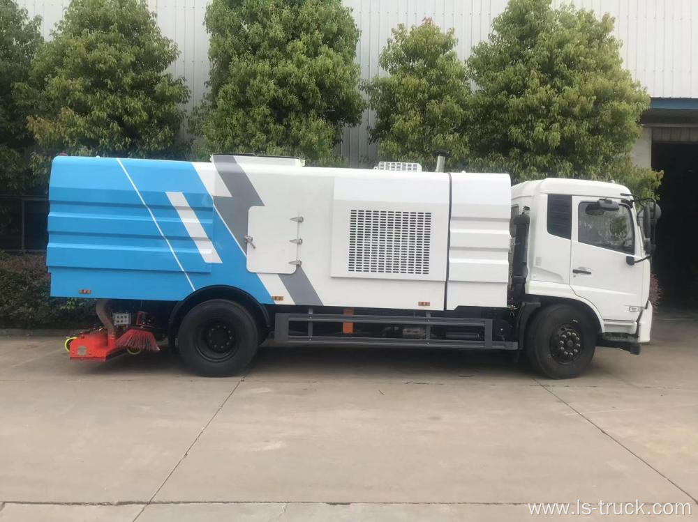 Dongfeng tianjin 16m3 Vacuum street sweeper truck