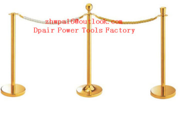 Retractable Hazard Belt Barrier Crowd Control Stanchions
