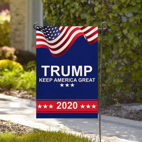 Custom American President Donald Trump  Garden Flag