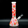 Night Glow Red Rouge Mushroom 3d Cartoon Bong, Fumer Bong