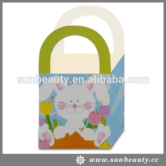 Paper easter egg shape box wholesale