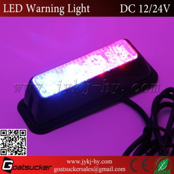 Remote controlled RGB 12V 24V 4W emergency warning LED strobe light