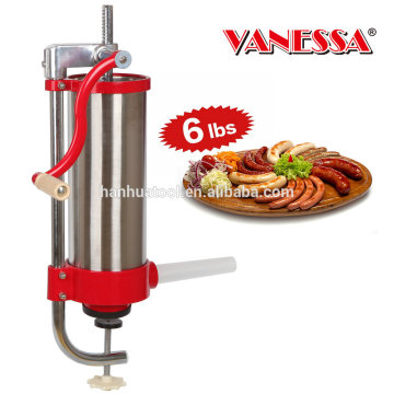 Manual meat sausage filling machine