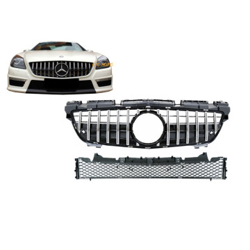 Grill paraurti anteriore R172 Grille GT per Mercedes-Benz SL Classe SLK R172 2011-2015