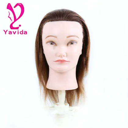 training doll head natural hair training mannequins head doll head for trainingFor Hairdress
