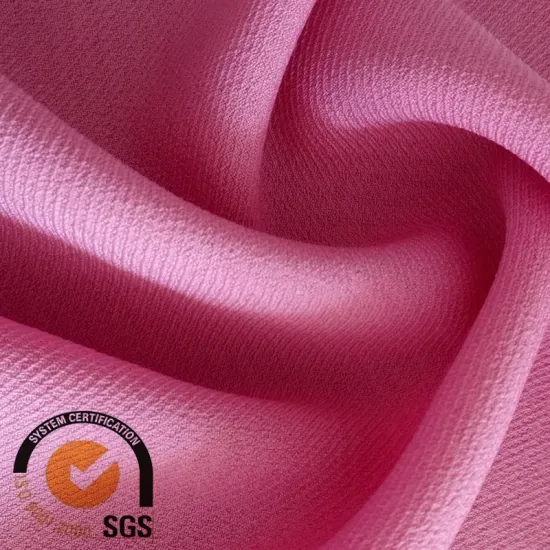 100 polyester types of twill fabric SGS certified eco-friendly fabrics vendor
